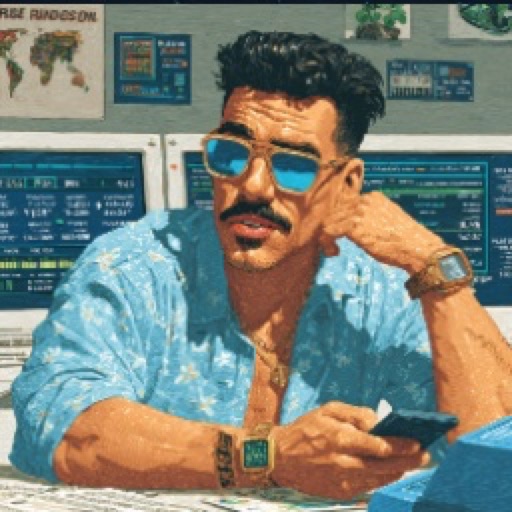 Pixel art of The Hustler CEO