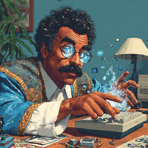 Pixel art of The Technical Founder CEO