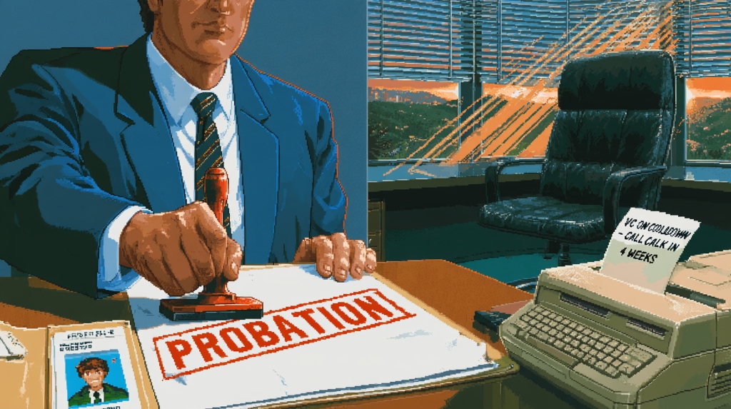 Probation Badges & Transparent VC Ghosting: The HR & Pitch Desk Overhaul