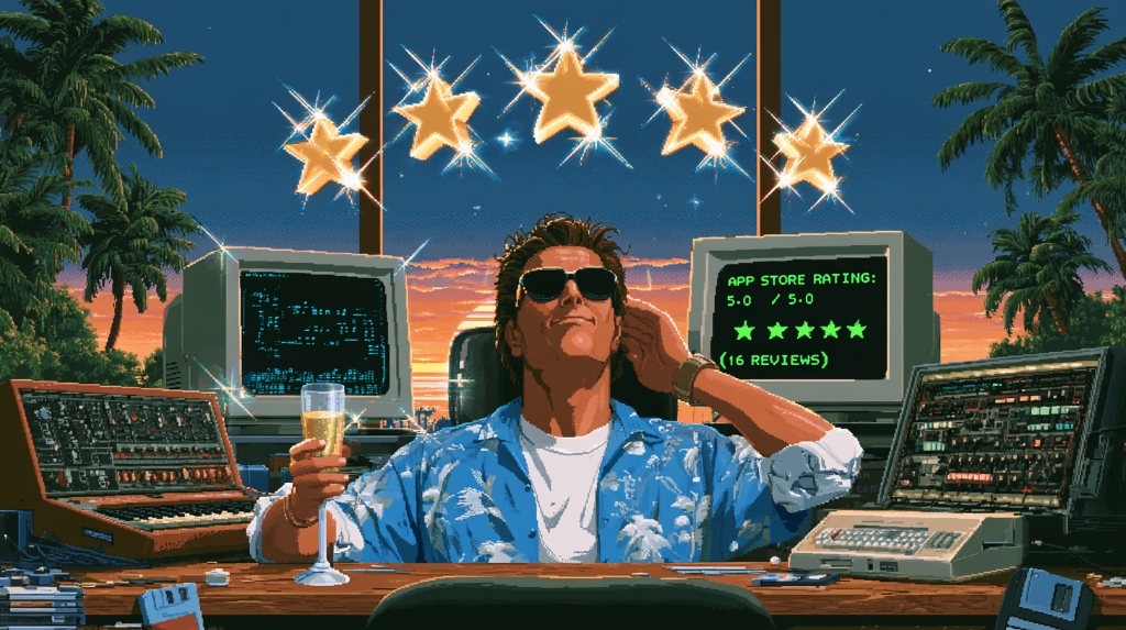 16 Five-Star Ratings, Zero Haters: What 100% App Store Approval Feels Like in Silicon Valley